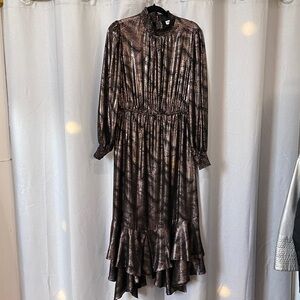 Gibson Latimer Metallic Dress